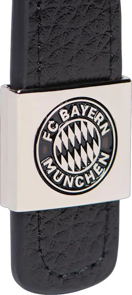 Porte-clefs Bayern Munich en cuir véritable - Cadeau idéal pour fans foot