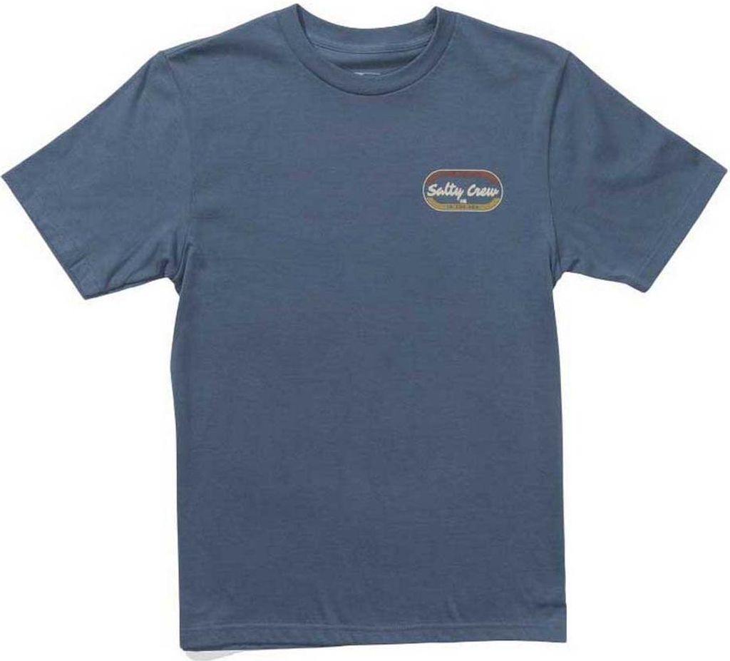 Salty Crew Capsule Kurzarm-t-shirt Blau M Blau M