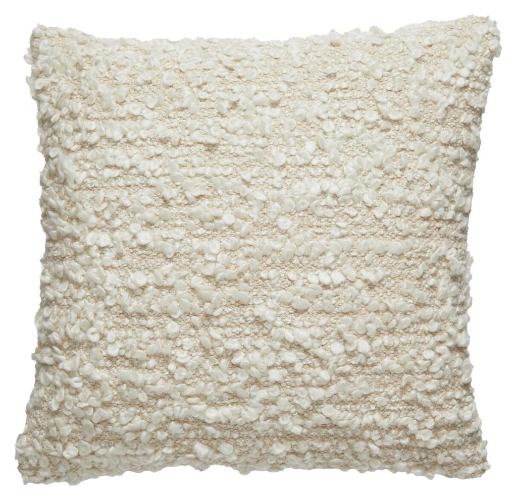 Light&Living Kissen 45x45 cm HUMADA bouclé HUMADA
