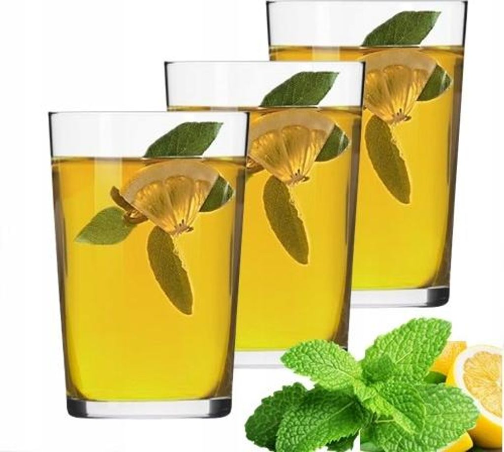 KROSNO 250ML bicchieri 6 pezzi per bevande da tè SCHRÄG Immagine del prodotto 