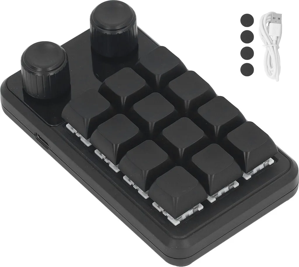Simplifiez vos macros industrielles avec ce mini-clavier 12 touches RVB