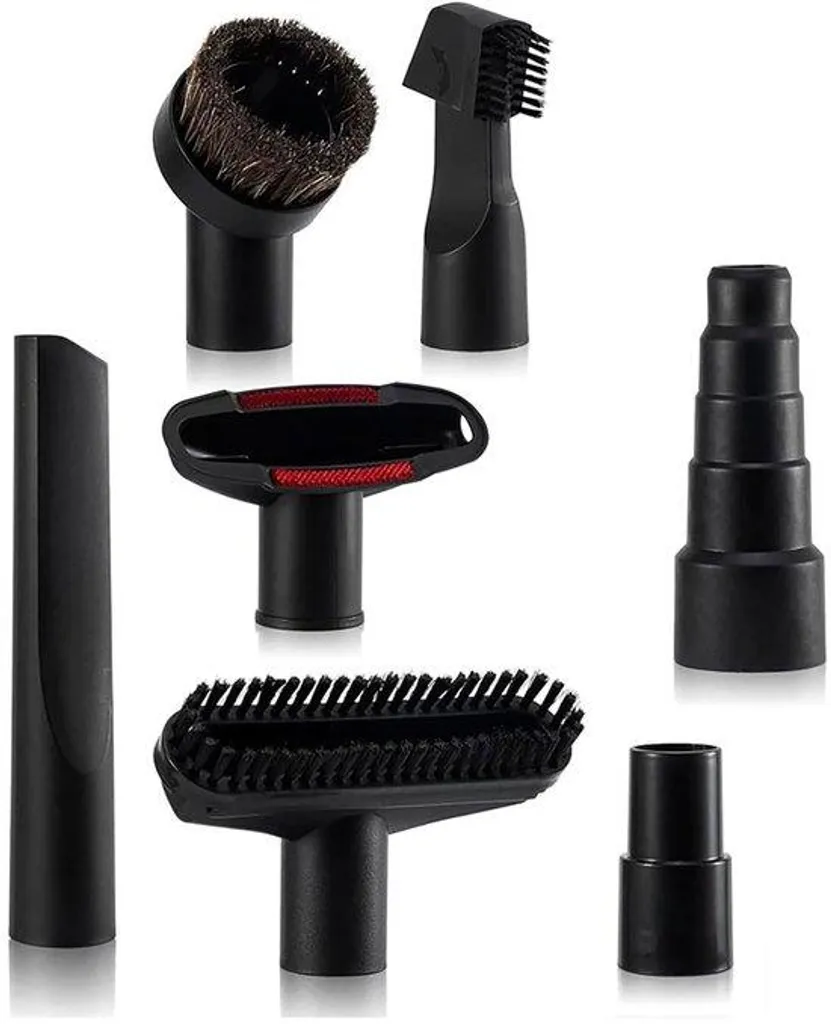 Pack embouts aspirateur pour nettoyage voiture et zones difficiles