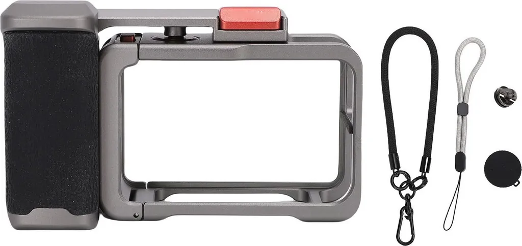 Protégez votre DJI Action 5 4 3 Pro avec cette cage robuste en aluminium