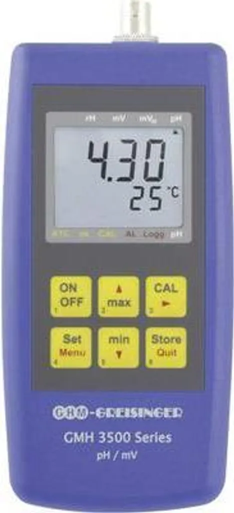 Mesureur pH Redox Température GMH 3531 avec compensation thermique