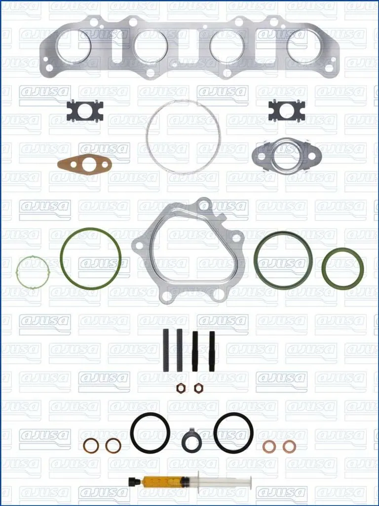 Kit montage turbo AJUSA JTC12603 haute résistance pour Volvo V60 et S60