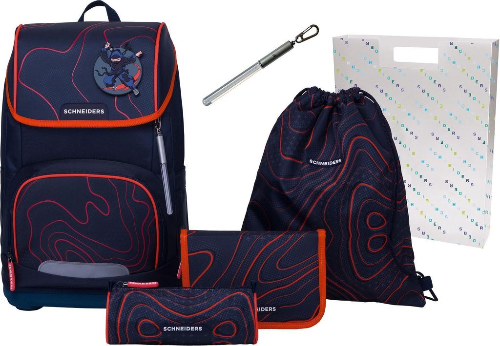 Schneiders SCHNEIDERS ERGOPLUS SET 7-TLG. Black Red NINJA Produktbild 