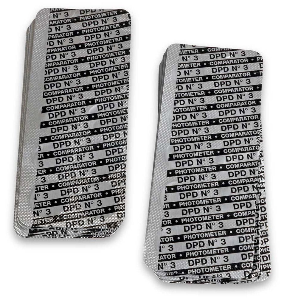 200 Stk. DPD 3 PhotometerTabletten (20 Streifen) Produktbild 