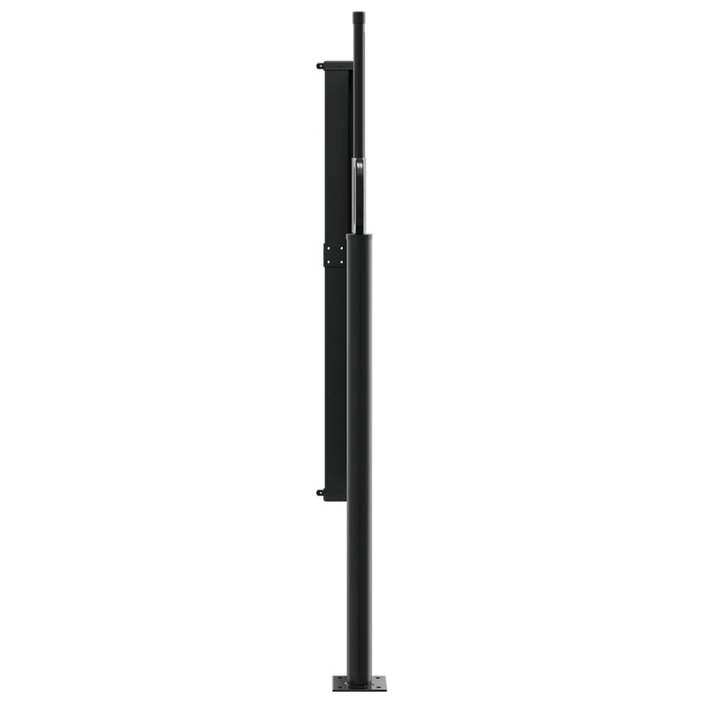 Stabli Ausziehbare Seitenmarkise Anthrazit 100x500cm - DE513135 - Sonnenschirme