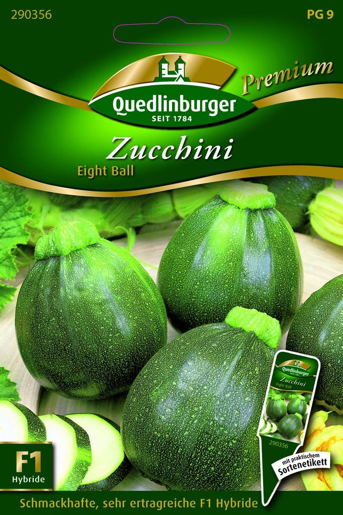 Zucchini, Eight Ball F1 Produktbild 