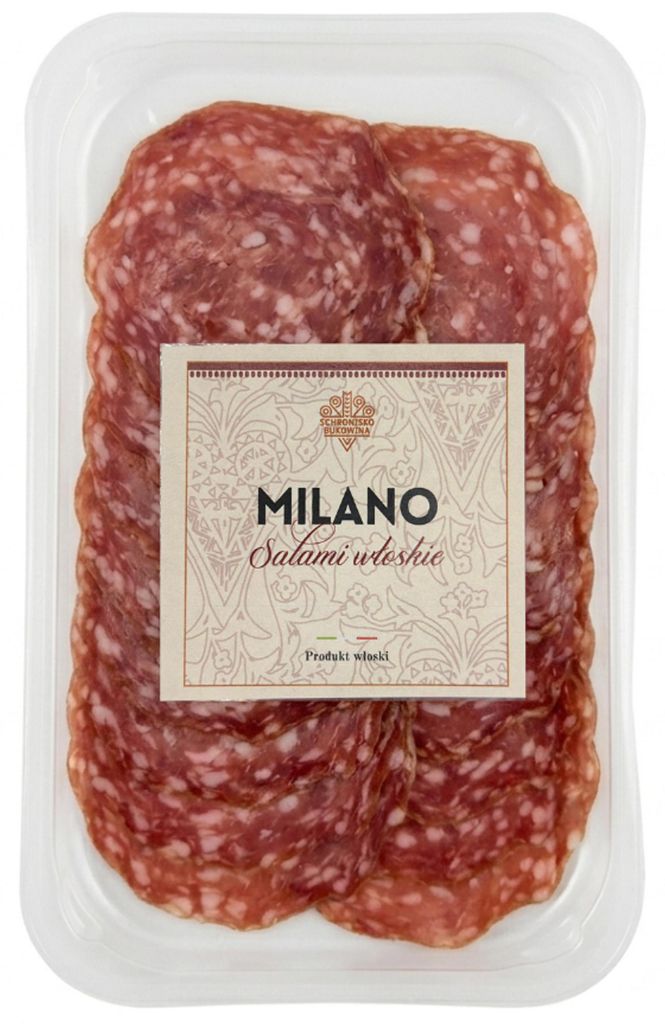 Saucisson Milano en tranches, 80 g Image du produit 