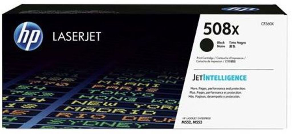 HP Toner CF 360 X schwarz No. 508 X Produktbild 
