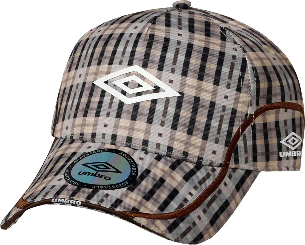 Casquette Umbro UO2645 Beige Ajustable en Coton Doux Confortable