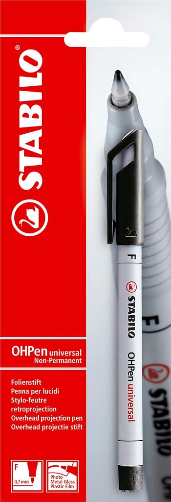 Folienstift - STABILO OHPen universal - wasserlöslich fein Produktbild 
