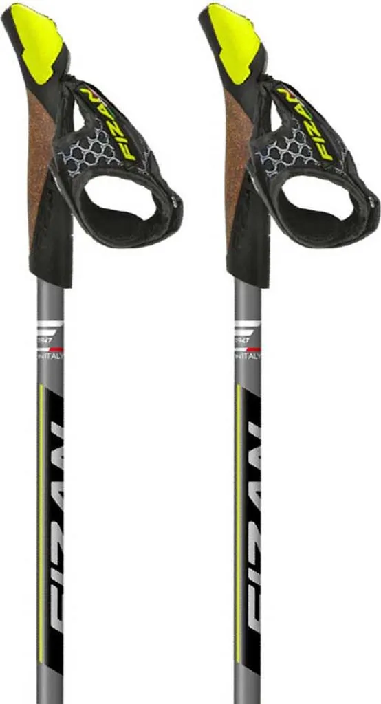 Bâtons Fizan Speed Race Jaune 73-125 cm : Marche Nordique