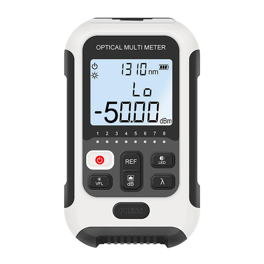 Misuratore di potenza ottica, localizzatore visivo di guasti, tester di rete, misuratore di potenza ottica multifunzionale, misuratore di potenza della fibra ottica, tester del cavo della fibra
