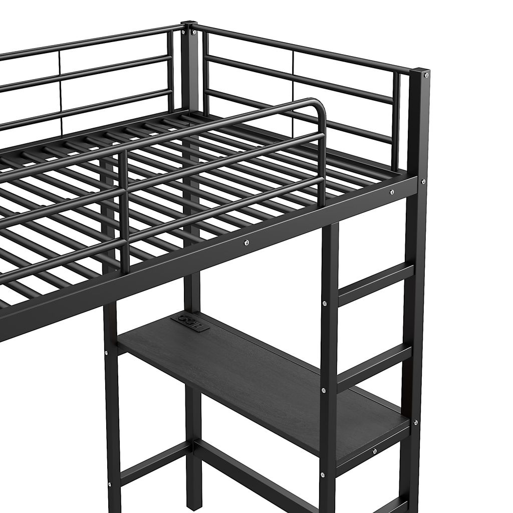 Łóżko piętrowe Flieks 90x200cm z biurkiem i funkcją Zdjęcie produktu 10