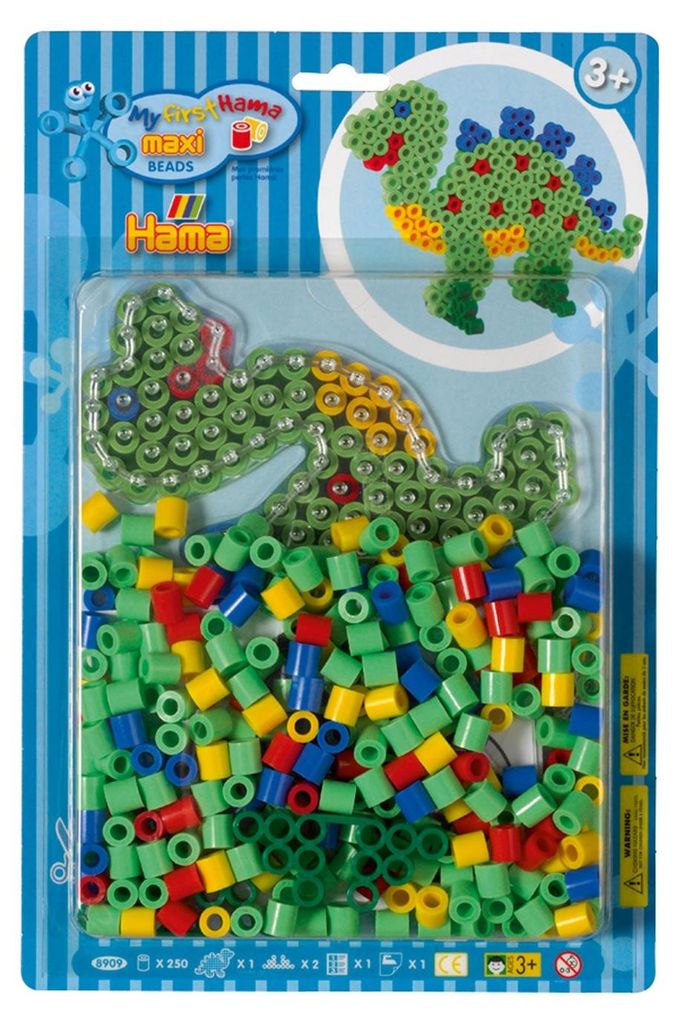 HAMA Maxi Perlen Dino Blister (250 Stück)