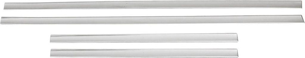 Türschutz Seitentürleiste für Fiat Grande Punto 2005-2012 Chrom Stahl Stahl 4x