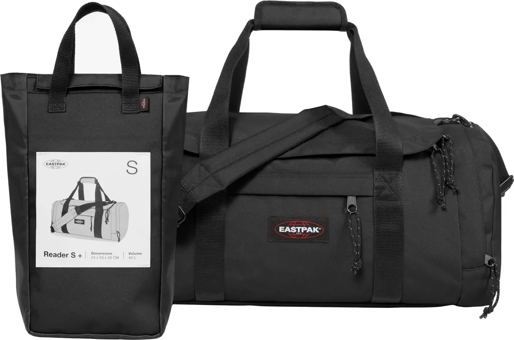 Eastpak Reader S Sac de sport EK81D008 Noir polyvalent format compact - 7