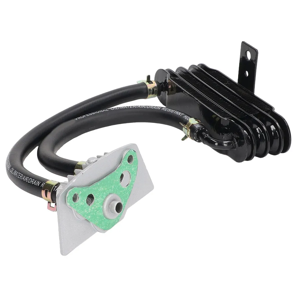 Radiateur d'huile moto et transmission moteur en aluminium renforcé