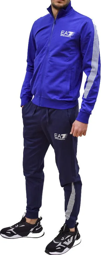 EA7 Tracksuit 3KPV54PJ05Z Blue XL - Tuta Sportiva Uomo Originale