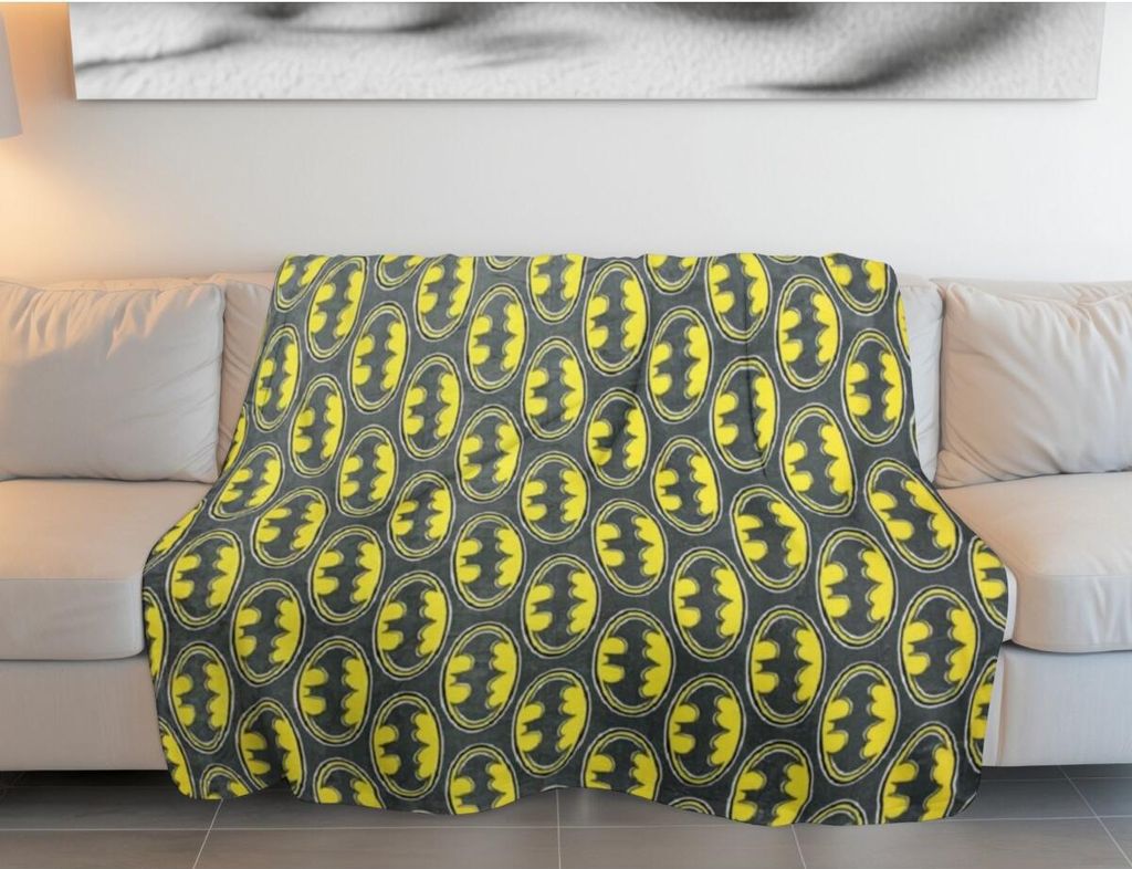 Zestaw koców Batman 180x200 cm - Puszysty koc Zdjęcie produktu 