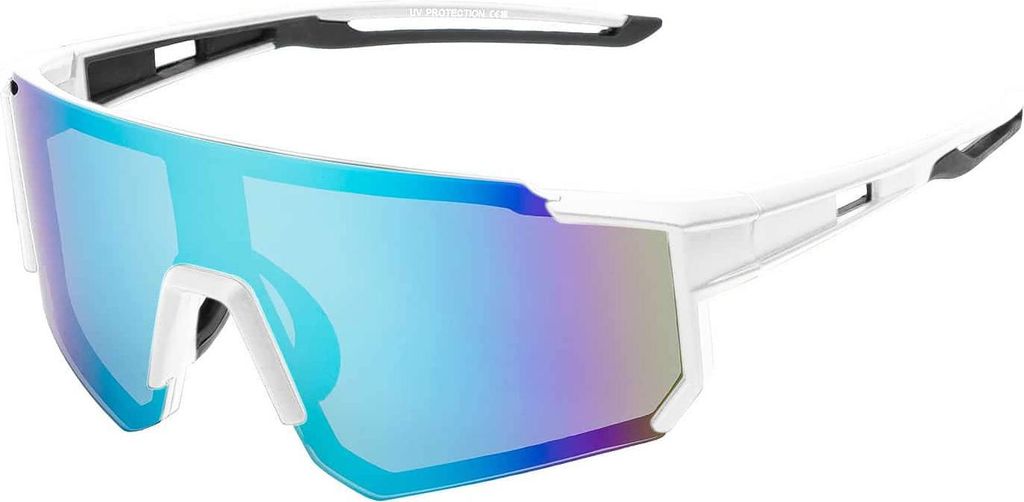 Uni Sonnenbrille 80er Fahrradbrille Sport Brille Retro Produktbild 