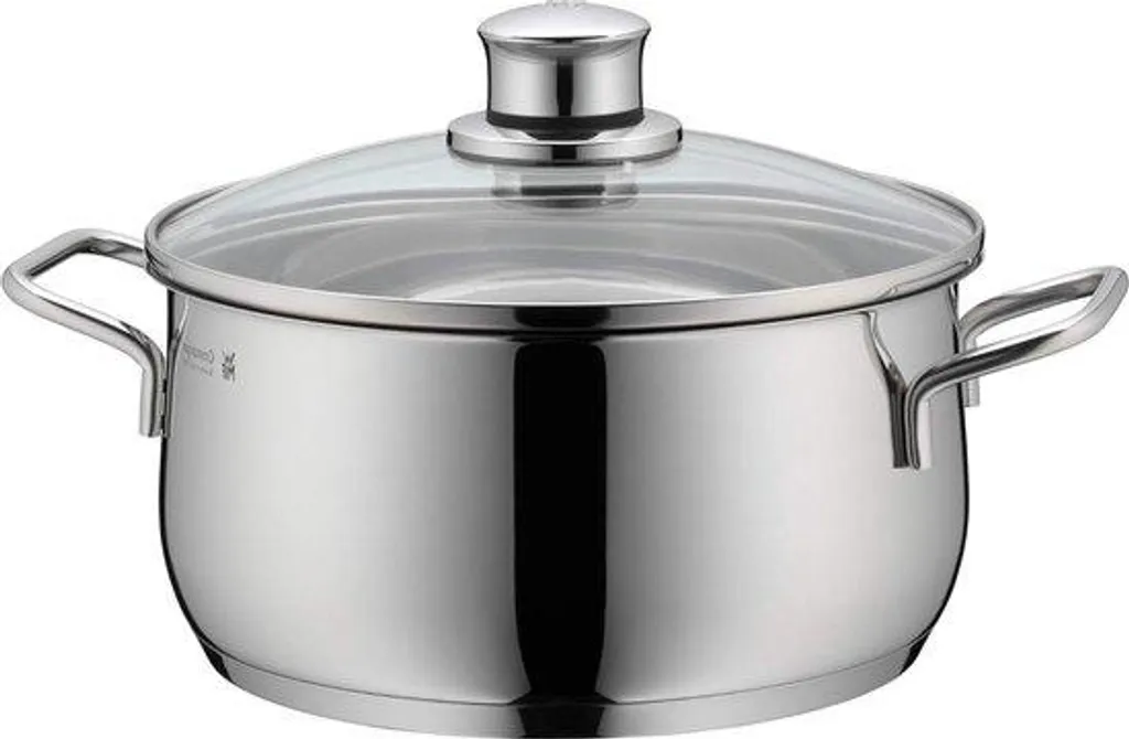 Petite Casserole Induction 1,5L en Acier Inoxydable avec Couvercle 16cm