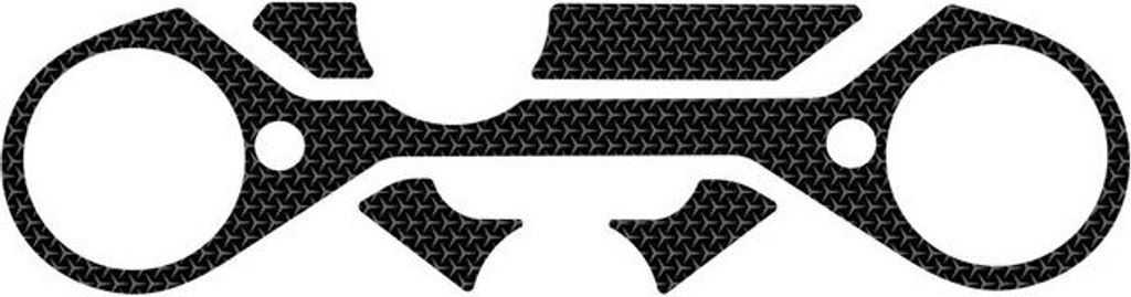 PUIG 21380U Naked Yoke Protector passend fuer KTM RC125 Grau