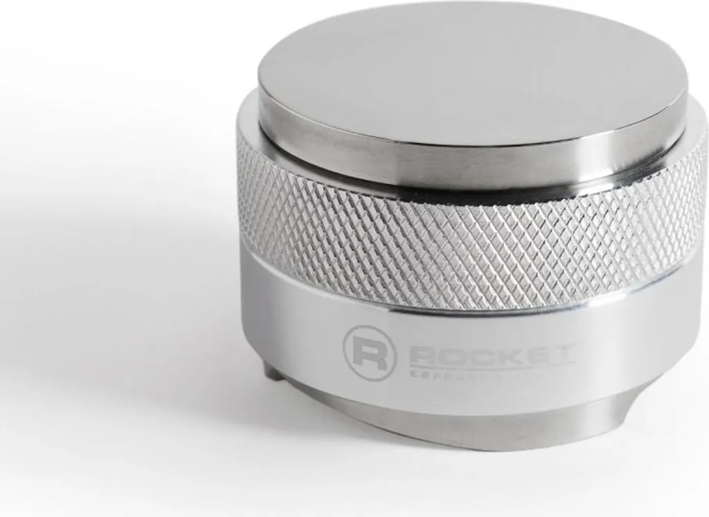 Niveleur de Café Rocket 2-en-1 en Acier Inox Argent Anti-Channeling Pro