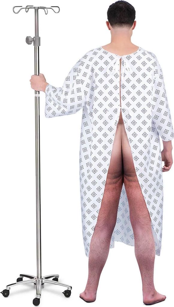 Lustiges Patientenkostüm Erwachsene - Einheitsgröße Produktbild 