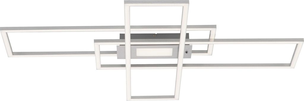 JUST LIGHT LED-Deckenleuchte 14693-55, 45W, 5500lm, silber