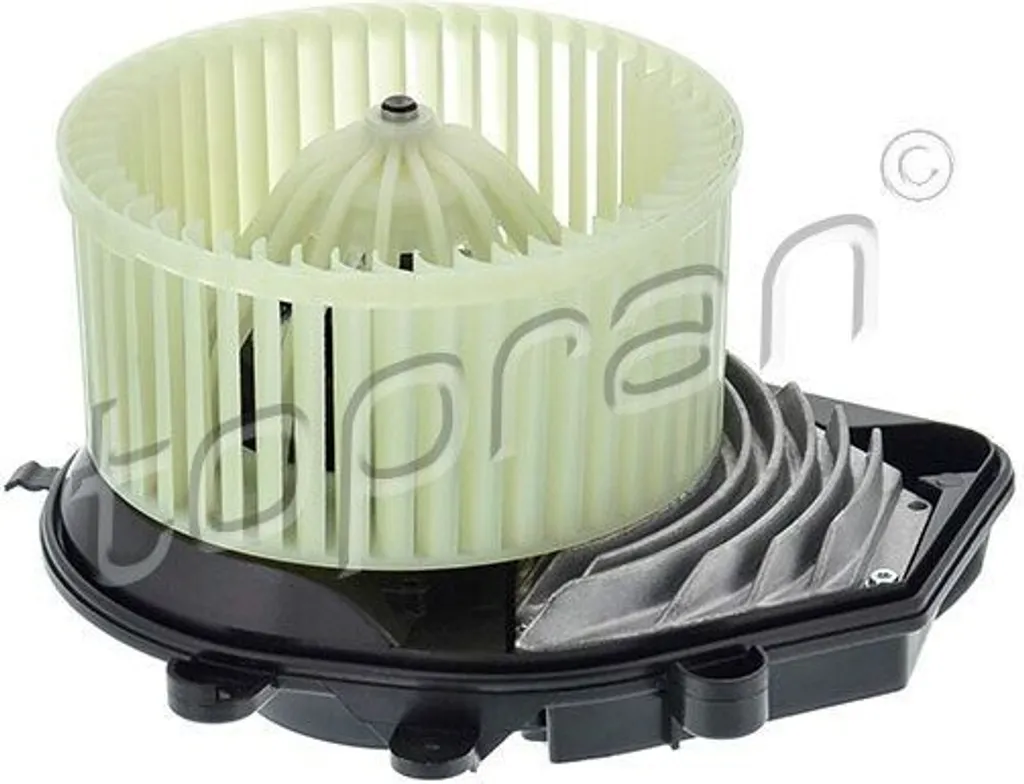 Ventilateur d'habitacle TOPRAN 112 406 haute performance 12V pour A4