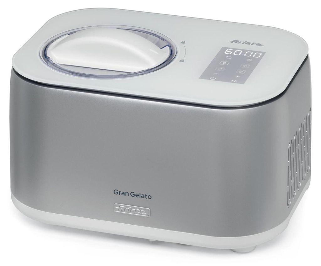 Eismaschine Gran Gelato 4in1 (weiß/silber, 100 Watt)