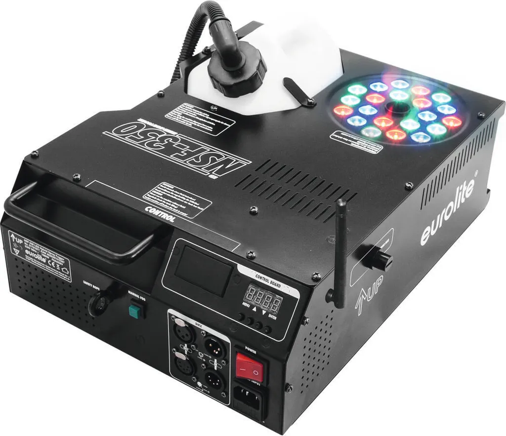 Machine à fumée Eurolite NSF-350 LED Spray Fogger hybride DMX