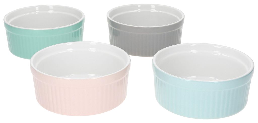 4x Muffin Schälchen Lotta 200ml 11,5cm Mini-Backform Produktbild 