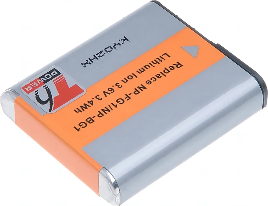 vhbw 3x batteria sostituisce Sony NP-FG1, NP-BG1 per fotocamera (950mAh, 3,6V, Li-Ion