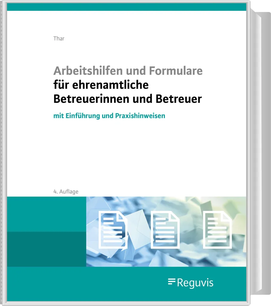 Dossier de formulaires administratifs pour tuteur et curateur bénévole