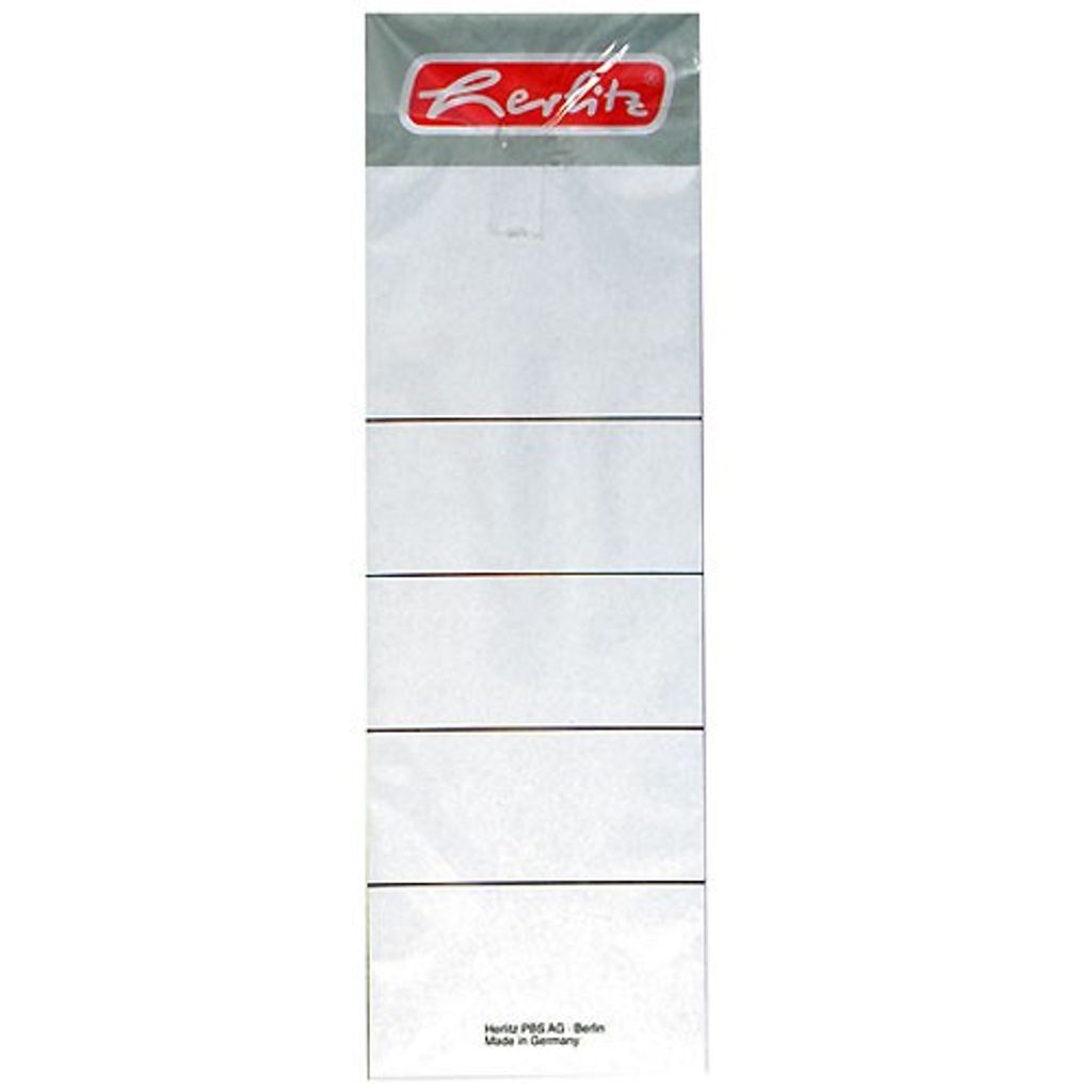 herlitz Ordner-Einsteckrückenschild maX.file, 54 x 190 mm Produktbild 