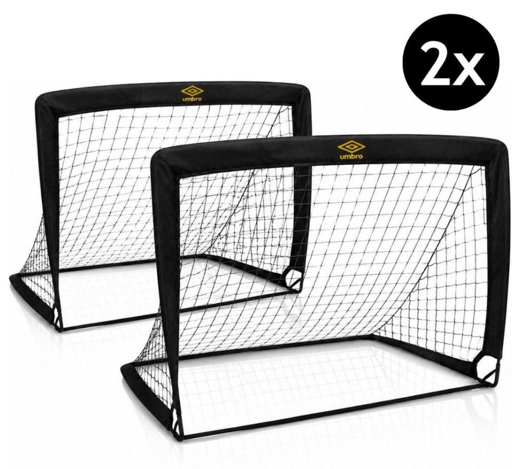 Lot de 2 cages de football pliantes Umbro - Cage de Image du produit 