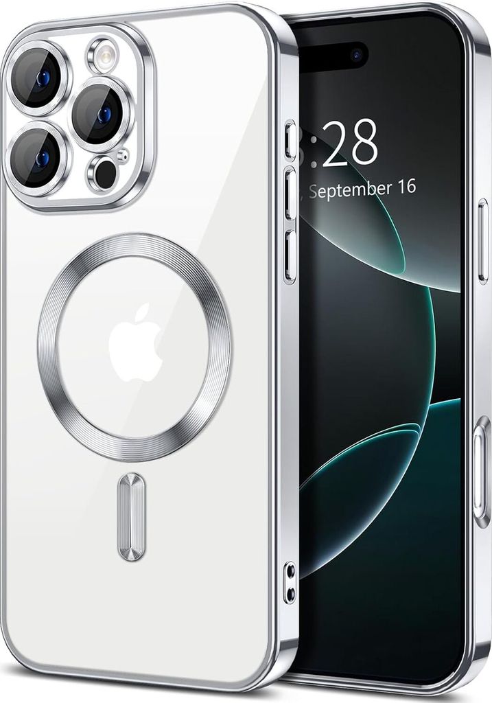 Coque magnétique transparente pour iPhone 16 Pro Max, Image du produit 