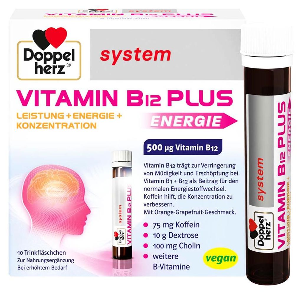 Doppelherz Vitamin B12 Plus 10 Ampullen à 25 ml Produktbild 