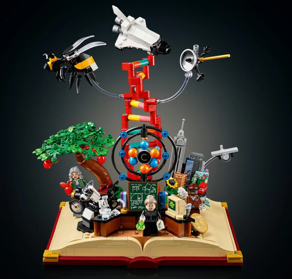 Projet Créatif Adulte LEGO 21355 L'Origine du STEM pour Détente et Déco - 24
