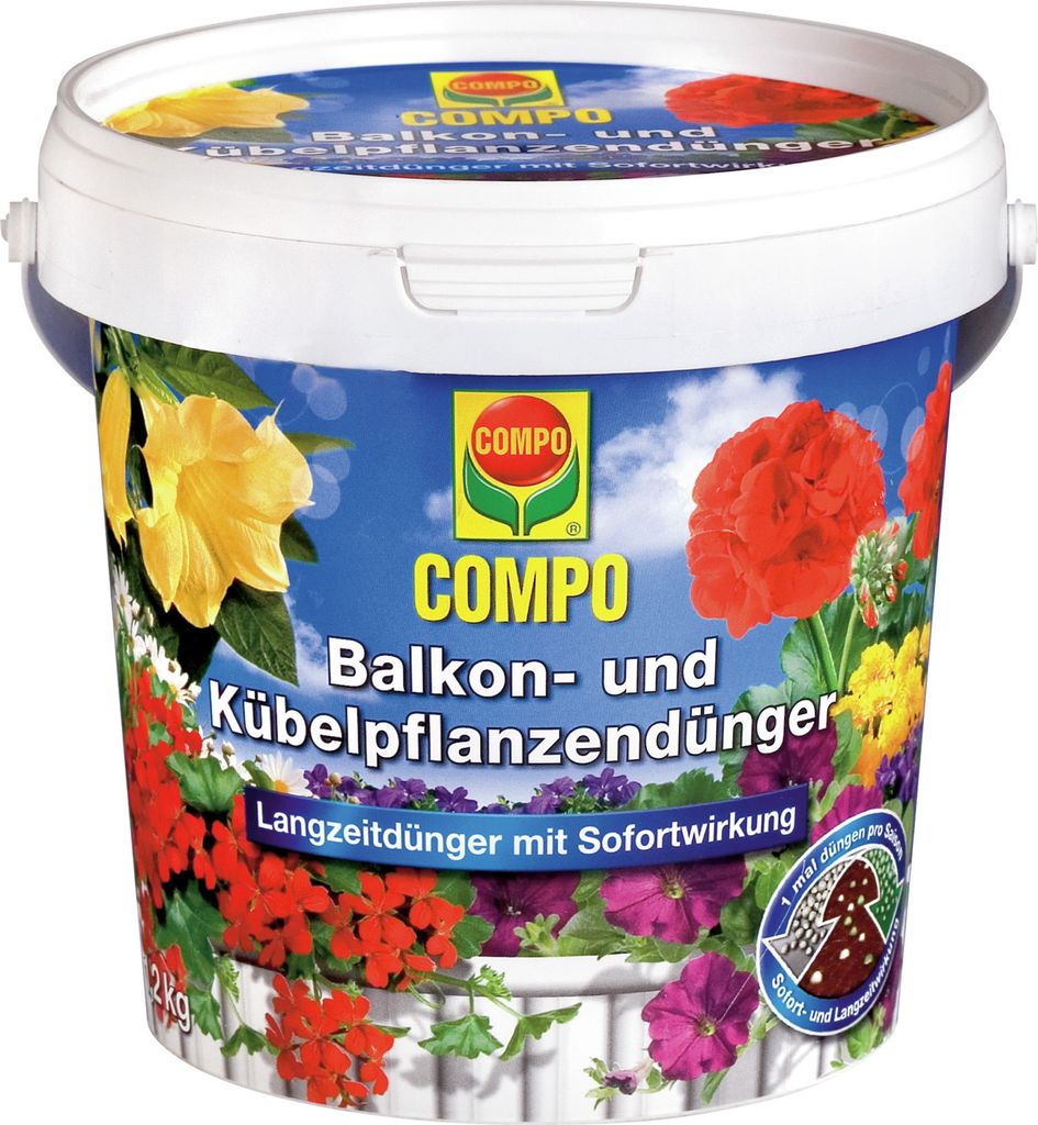 Artikelbild 1 von 'Balkon- und Kübelpflanzendünger (1,2 kg)' aus der Kategorie Dünger