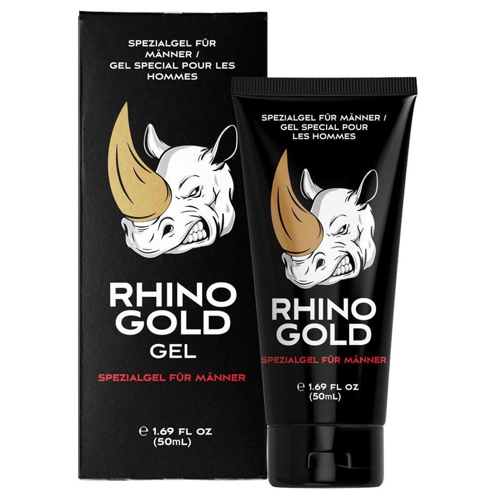 RHINO gold gel Feuchtigkeitsgel für Männer 50ml Produktbild 