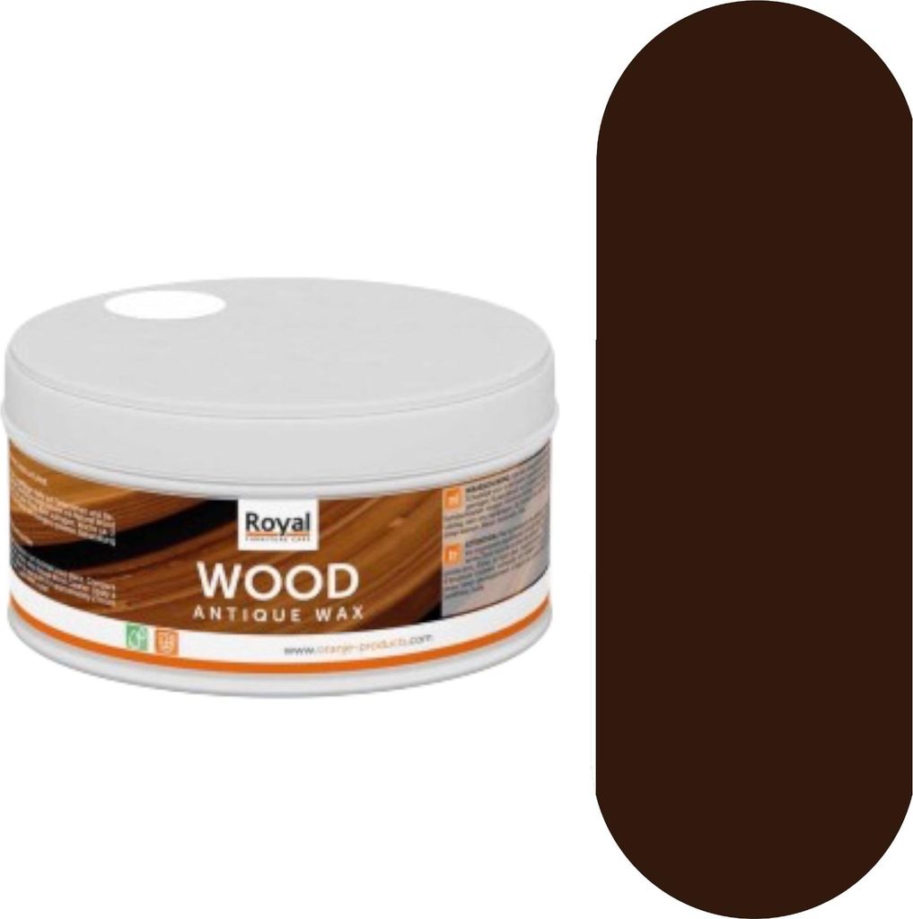 Oranje Royal Holzpflege Antique Wax dunkelbraun 370 ml Wachs Antikwachs Naturwax