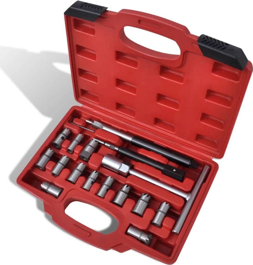 Eleganter Diesel Injektor Dichtsitz Fräser Set 17-teilig GermanyMöbel 39024 - Sonstige Handwerkzeuge
