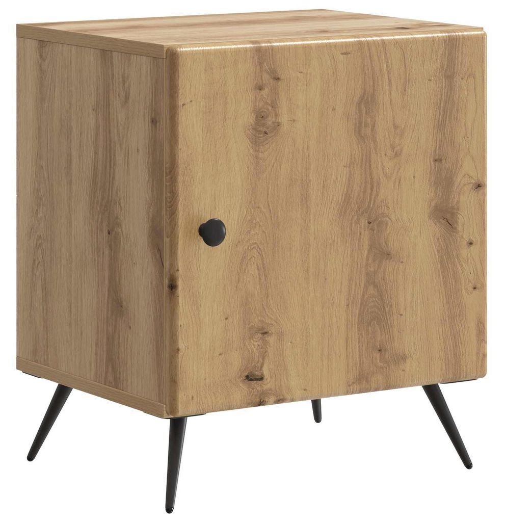 Maison Exclusive - Nachttisch Artisan-Eiche 43 x 34,5 x 50 cm Holzwerkstoff