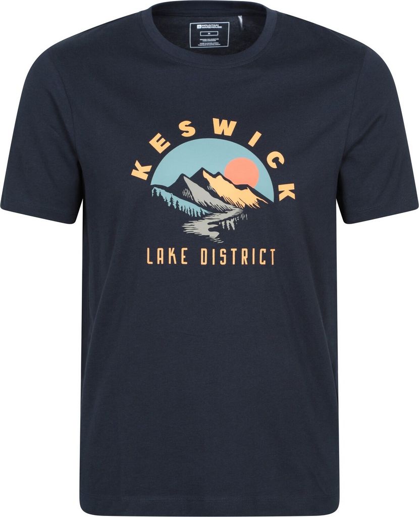 Mountain Warehouse - "Keswick" T-Shirt für Herren kurzärmlig MW4385 (M) (Marine)