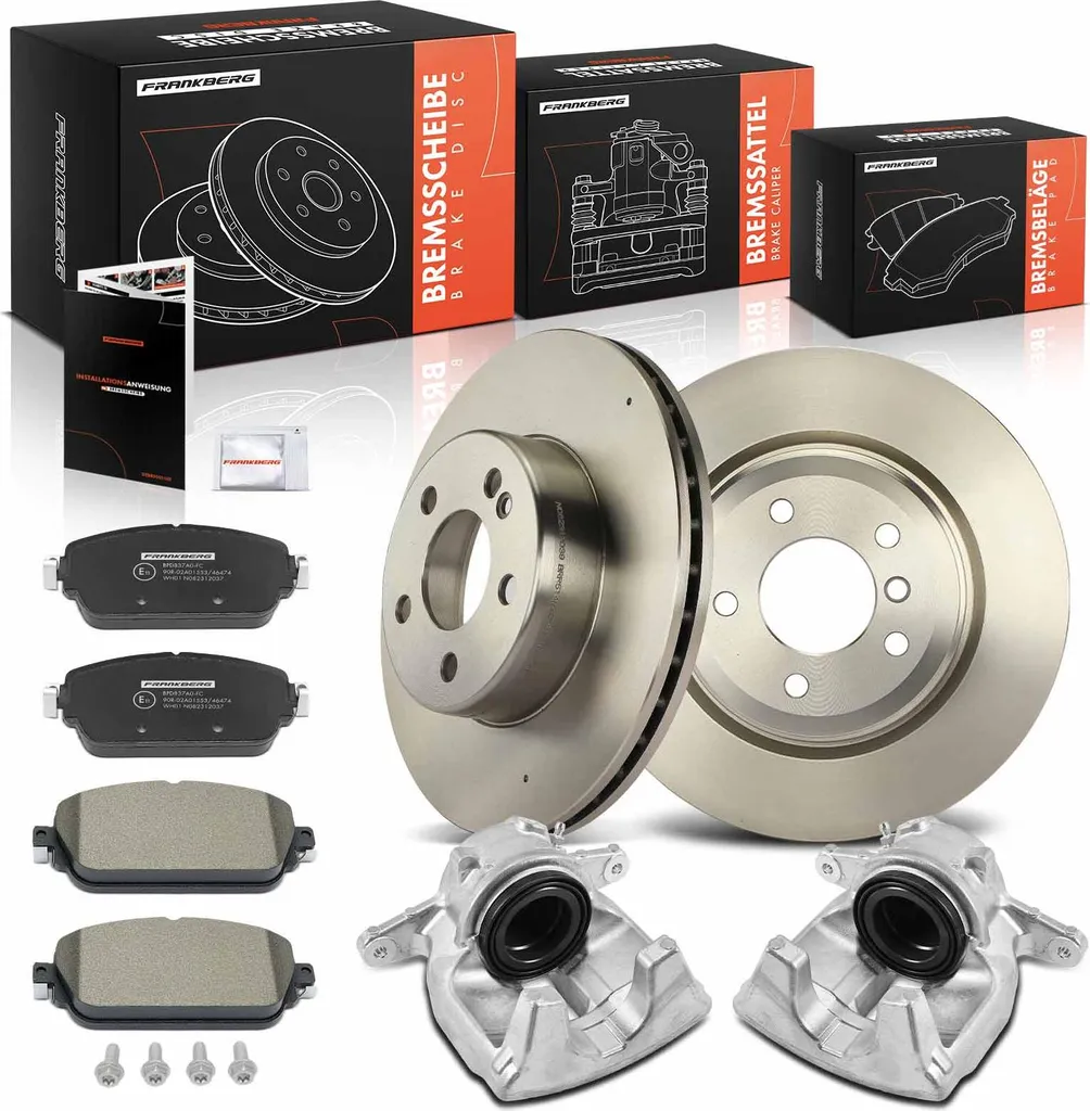 Pack freins avant Frankberg Mercedes C Class S205 : 2 disques 2 étriers